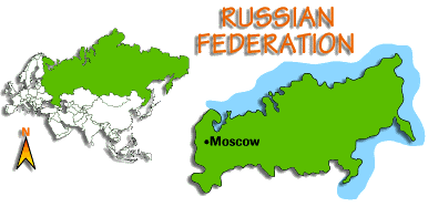 [Country map of Russia]