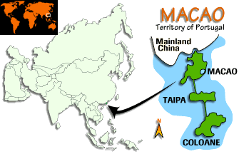 [Country map of Macau]