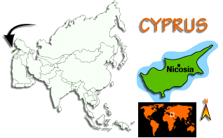 [Country map of Cyprus]